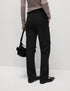 Marks & Spencer "Woven Straight Leg Trousers with Stretch"